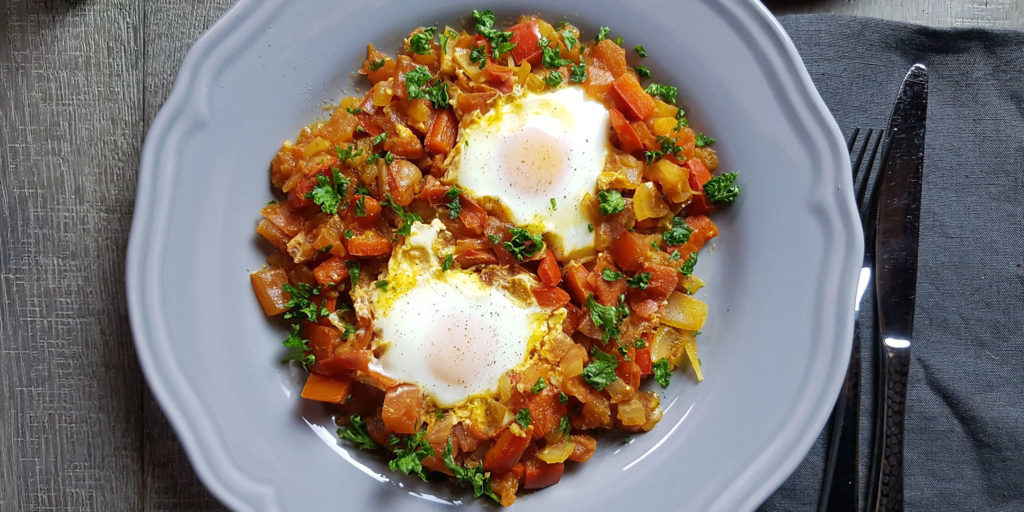 Compotée Tomates Oeufs Egg Tomato