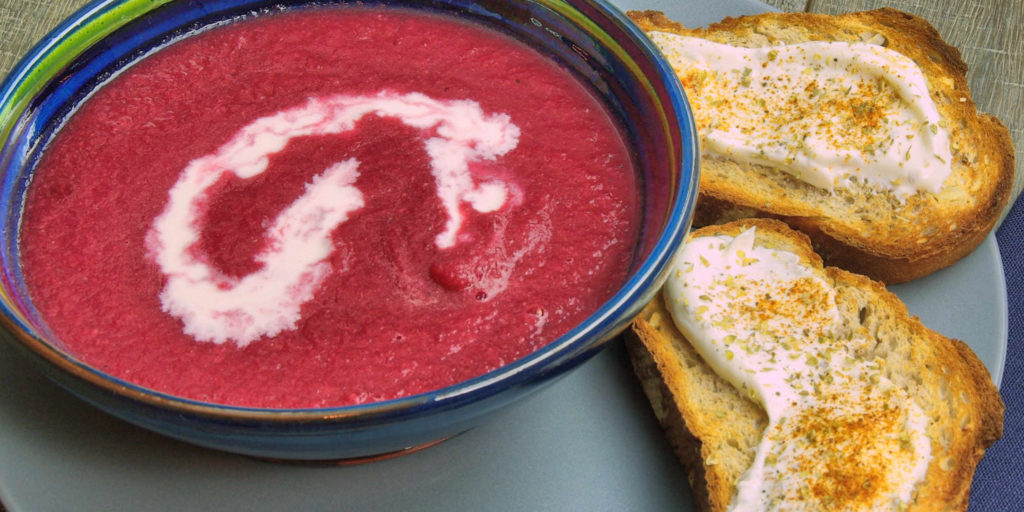 Soupe Betterave Panais Beetroot Parsnips Soup