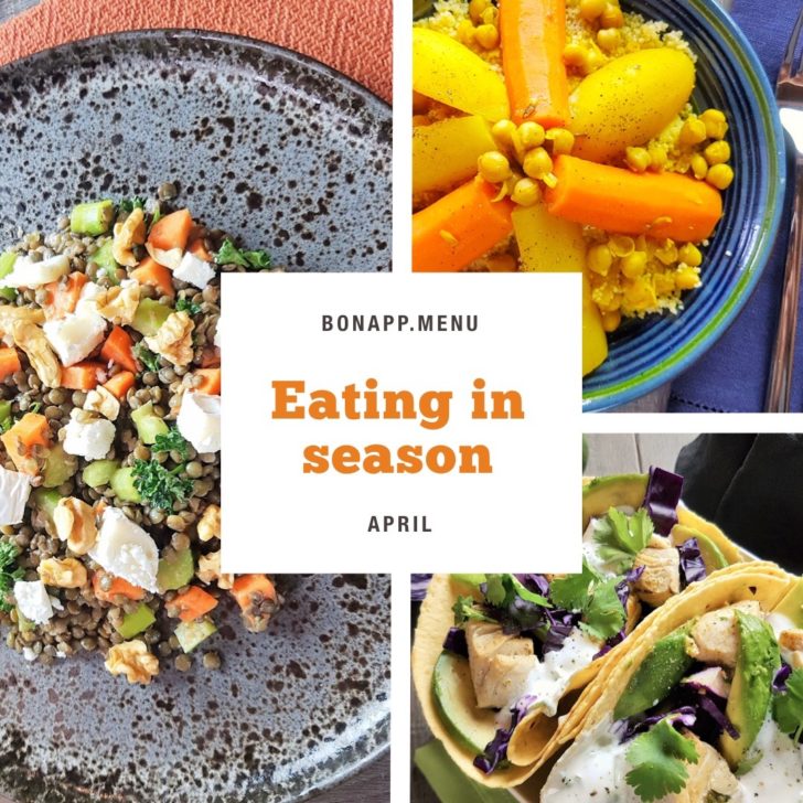 what's in season in April