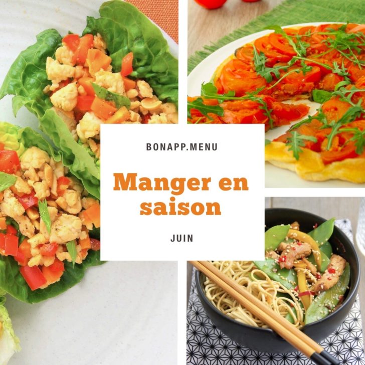 Manger en saison juin