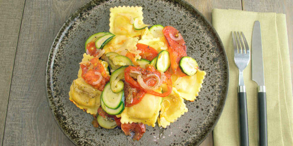 Ravioli Légumes Provençaux Ravioli Spring Vegetables Pot