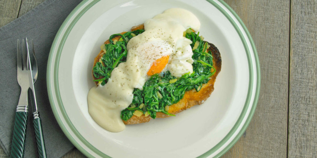 Oeuf Florentine Egg Florentine