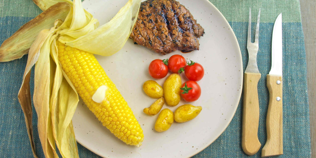 Filet Boeuf Texan Mais Grillé Texan Beef Filet Corn On Cob