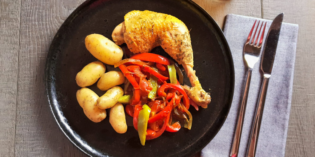 Poulet Basquaise Basque Chicken