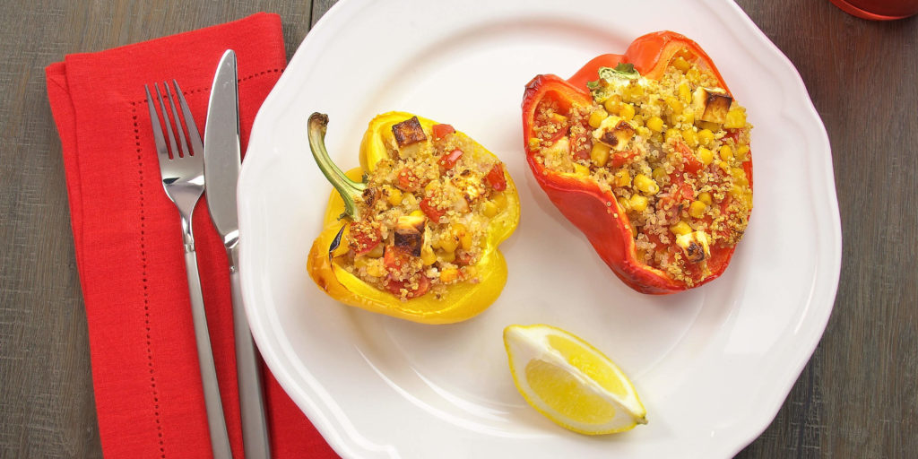 Poivrons Farcis Quinoa Stuffed Pepper Quinoa