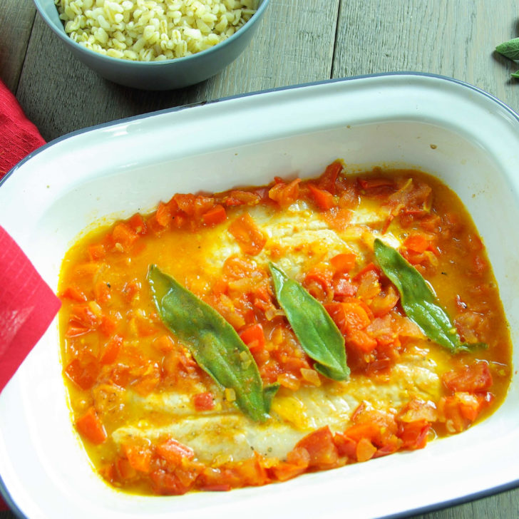 Filet Daurade Sauce Tomates Seabream Filets Tomato Sauce