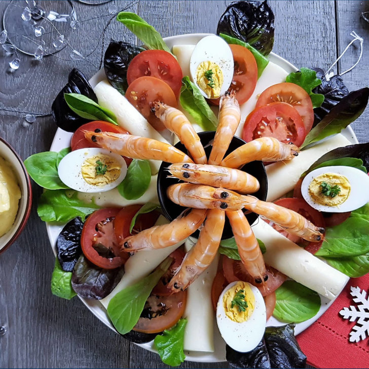 Crevettes Fête Party Prawns