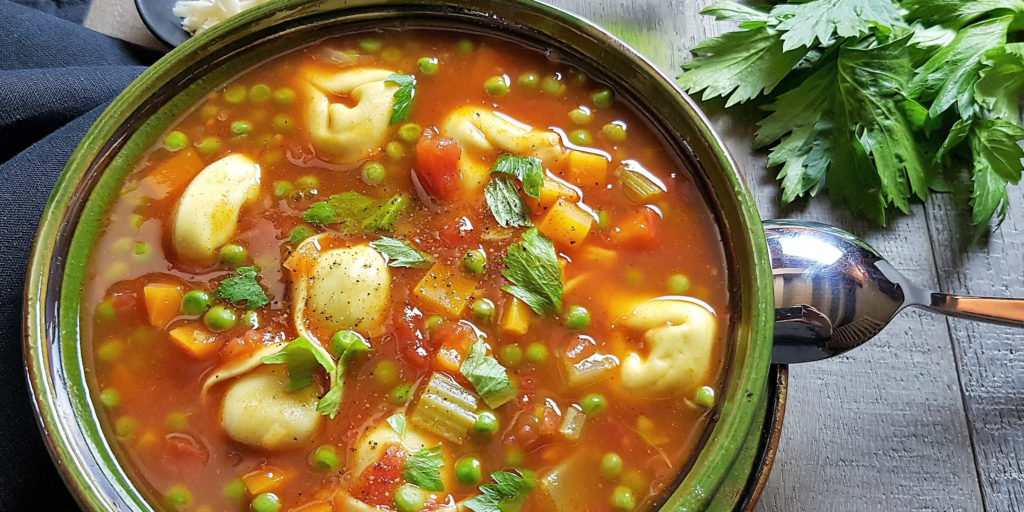 Soupe Légumes Tortellini Tortellini Vegetable Soup