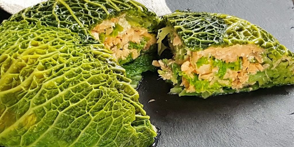 Chou Farci Au Saumon Salmon Stuffed Cabbage Chou Farci Au Saumon Salmon Stuffed Cabbage