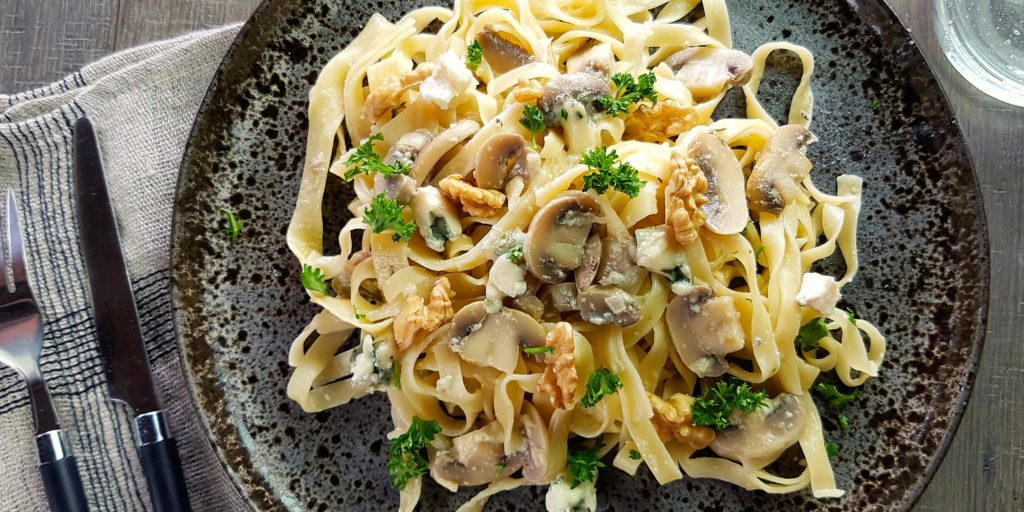 Tagliatelles Champignons Mushroom Tagliatelle